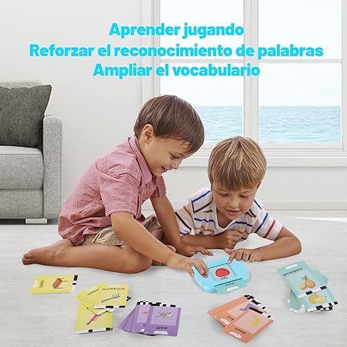 JUEGO LECTOR DE TARJETAS APRENDO INGLES