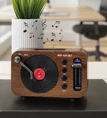 Parlante altavoz radio FM Retro Vintage
