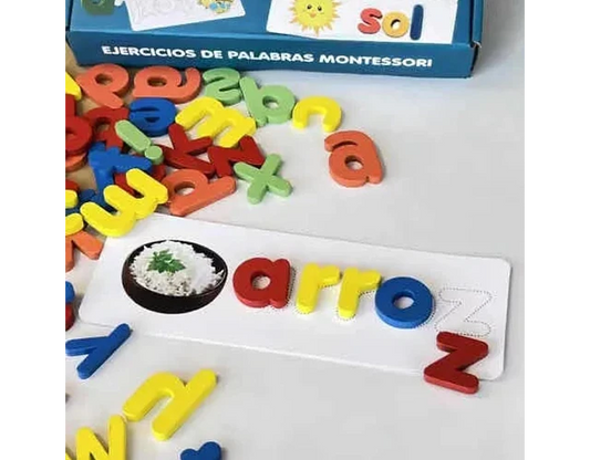 JUEGO DE PALABRAS MONTESSORI