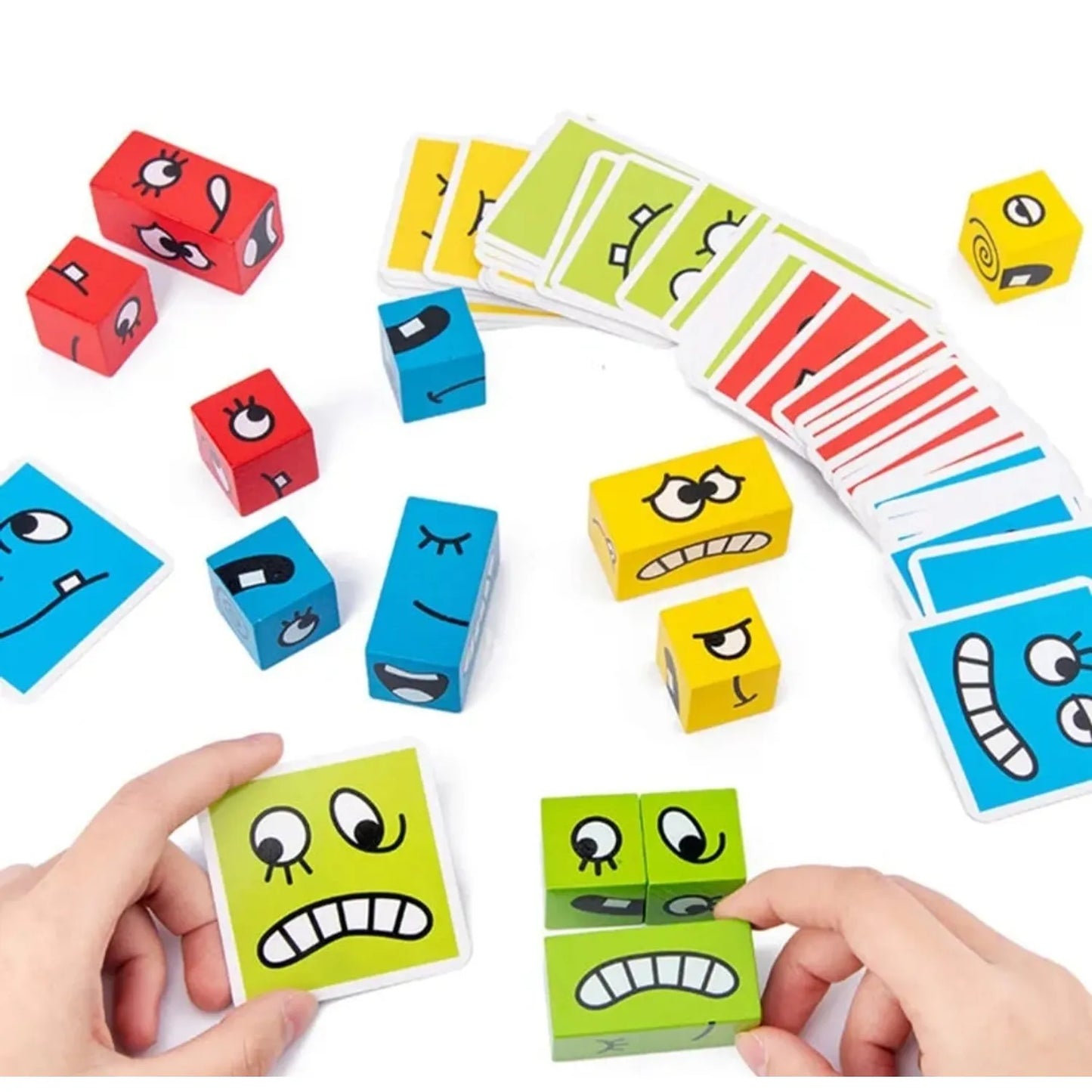 JUEGO CAMBIA CARA EXPRESIONES MONTESSORI